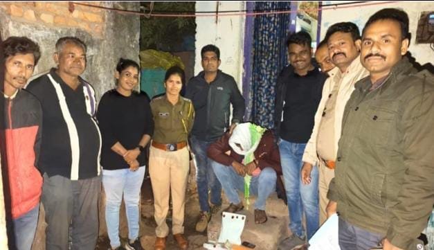 चंद्रपूर सिटी पोलीस स्टेशनचे दबंग अधिकारी यांची दबंग कारवाही