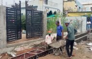 लोणवाही येथील प्रभाग क्र. 2 मध्ये नालीच्या बांधकामाला सुरुवात
